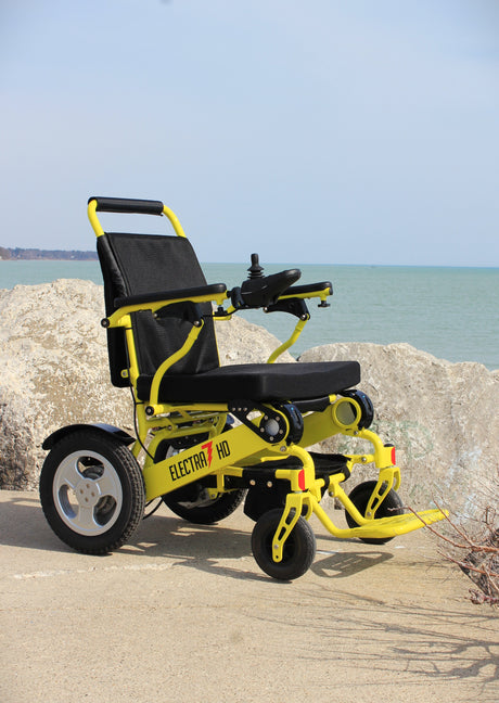 Electra 7 Heavy Duty Folding Power Wheelchair