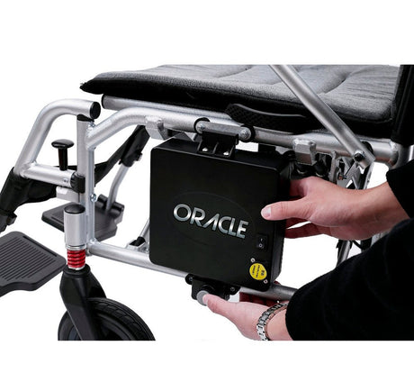 Open Box Oracle Lightweight Folding Power Wheelchair