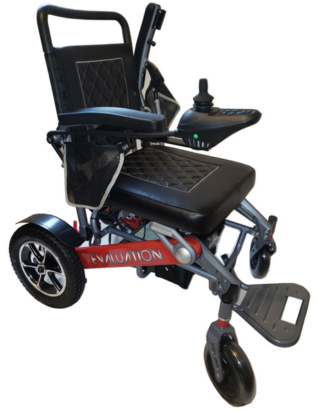 Evolution Evaluation Automatic Folding Remote Control Power Wheelchair: Unfold Freedom & Mobility