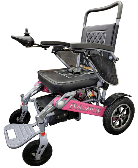 Evolution Evaluation Automatic Folding Remote Control Power Wheelchair: Unfold Freedom & Mobility
