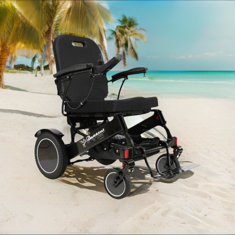 Open Box Pegasus Plus HD Bariatric Foldable Wheelchair