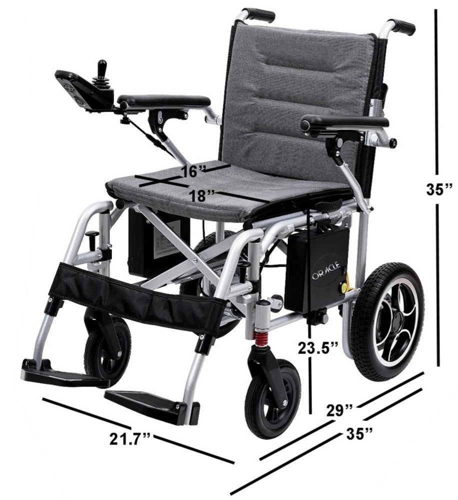 Oracle Lightweight Folding Electric Wheelchair