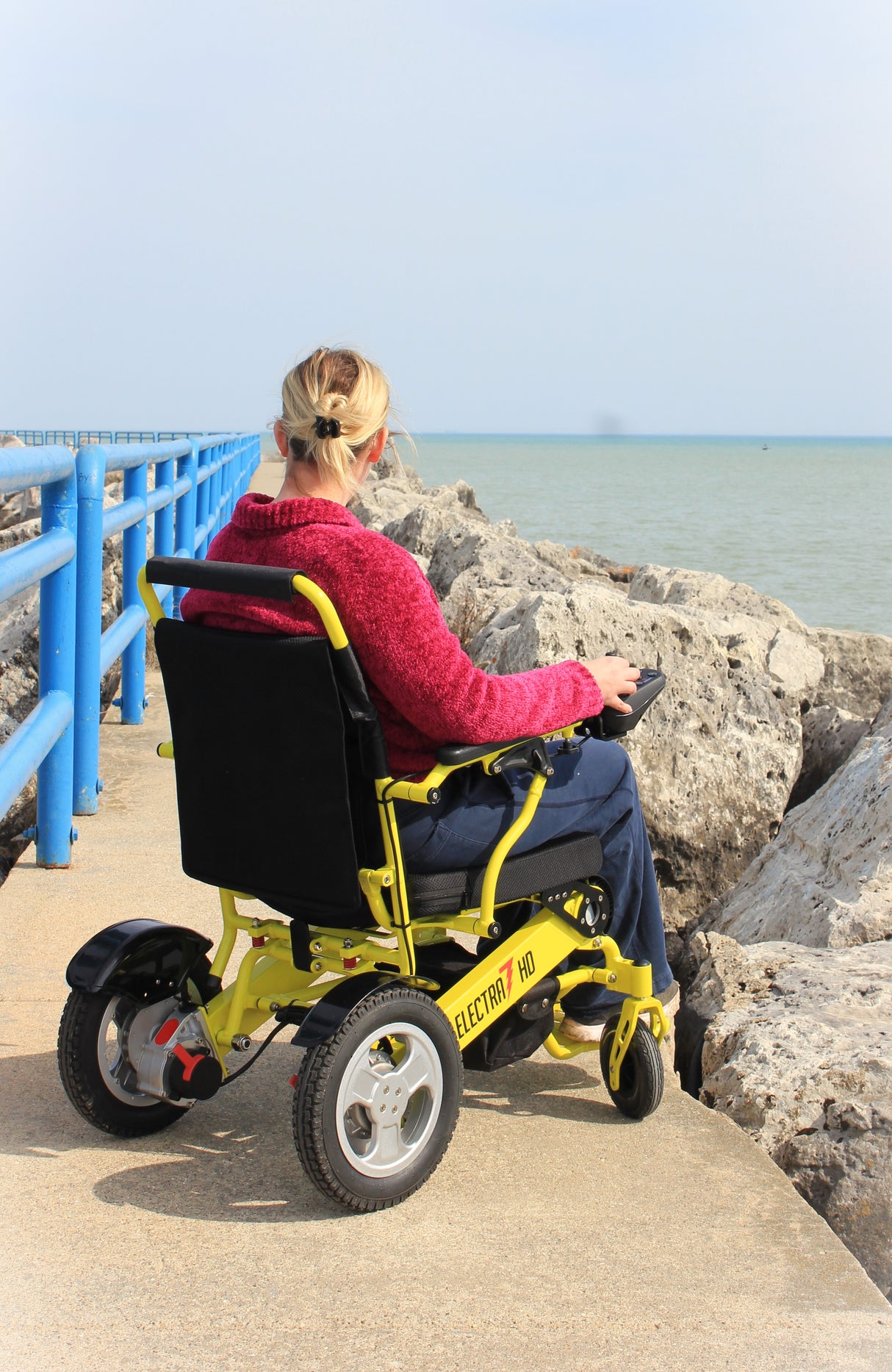 Electra 7 Heavy Duty Electric Wheelchair for Travel