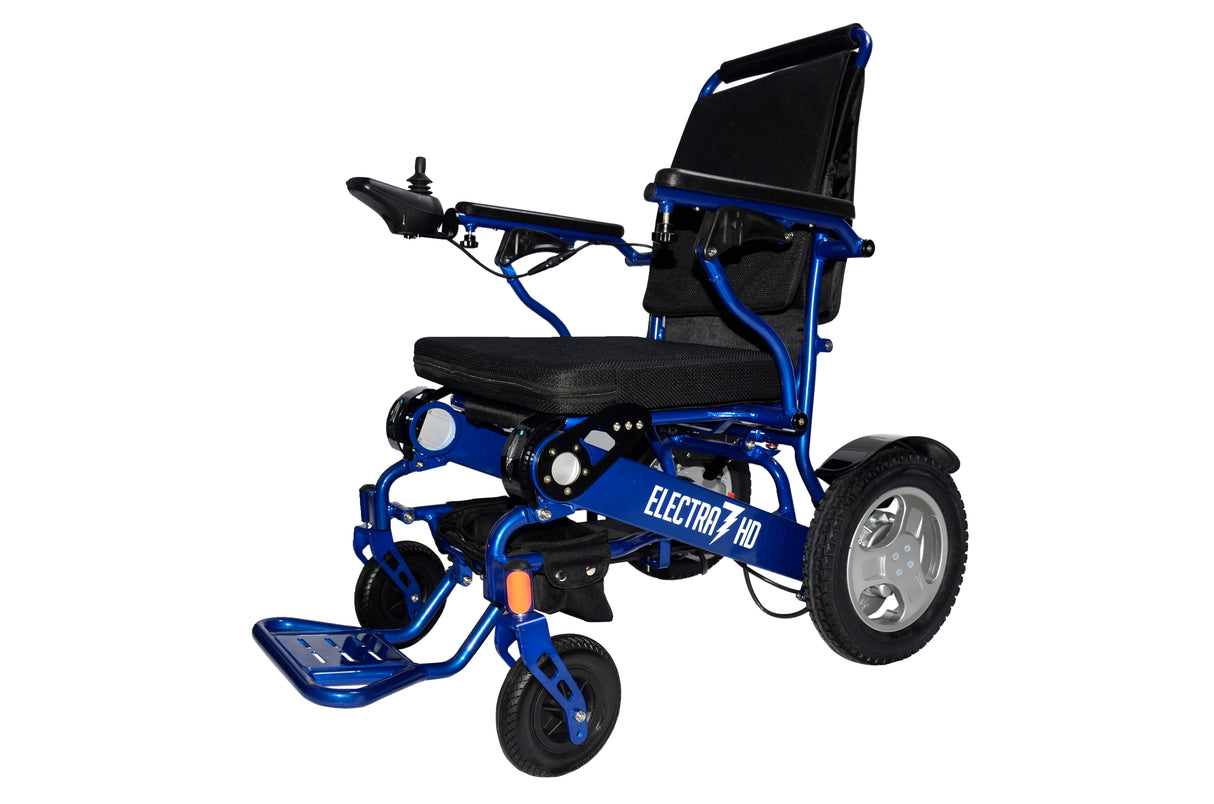 Electra 7 Heavy Duty Electric Wheelchair for Travel