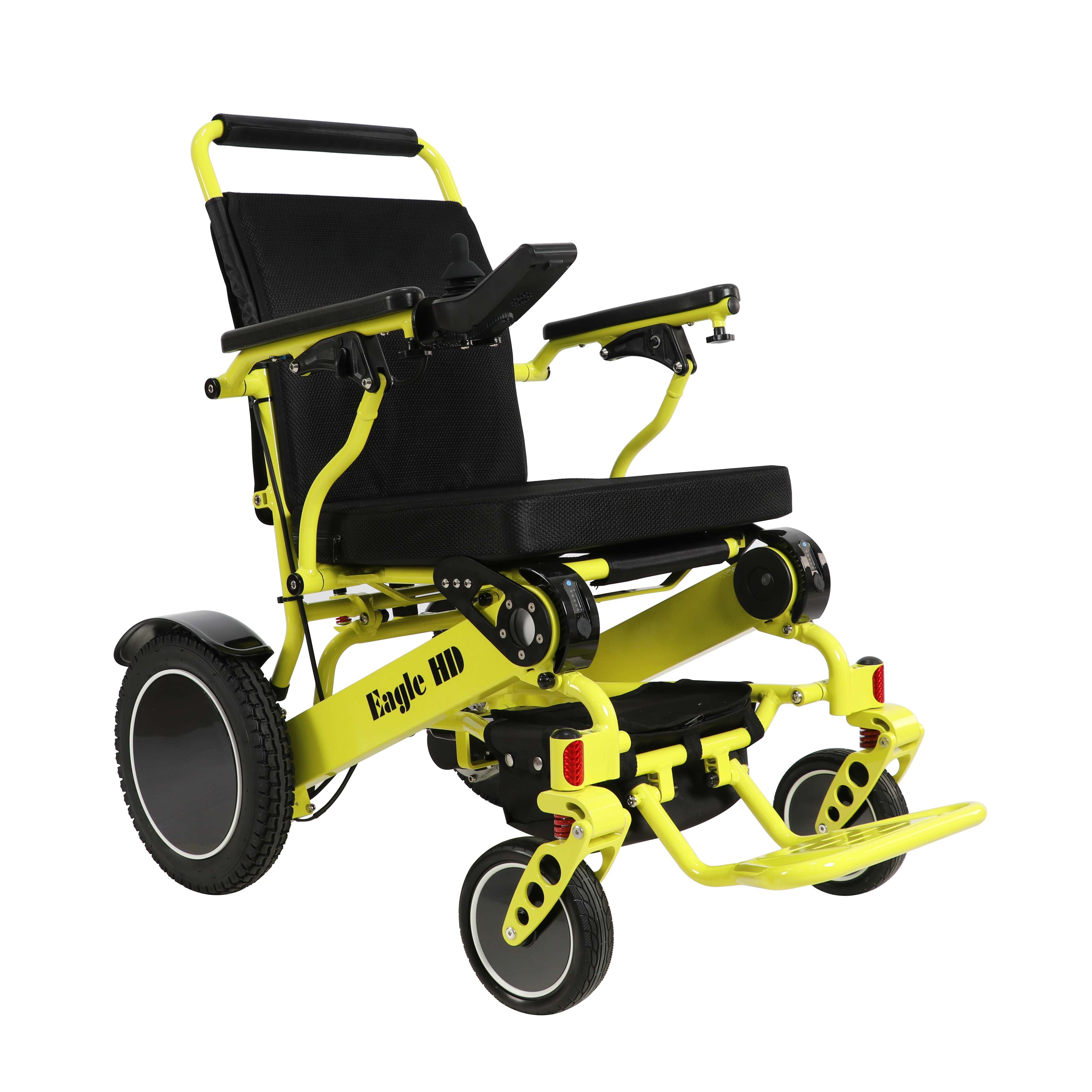 Eagle HD Folding Electric Wheelchair – 400 lb Capacity, Only