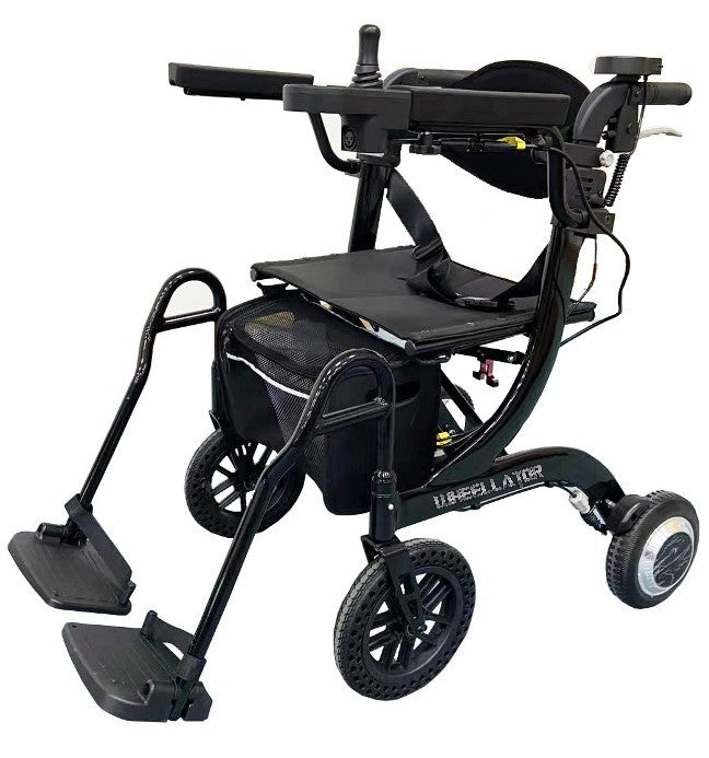 【直接引取】パワーラック＆ラットロウマシン ブラック Wheellator – 3-in-1 Electric Wheelchair, Rollator & Manual