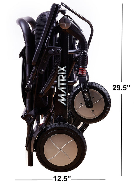 Matrix Ultra Lightweight Folding Carbon Fiber Electric Wheelchair