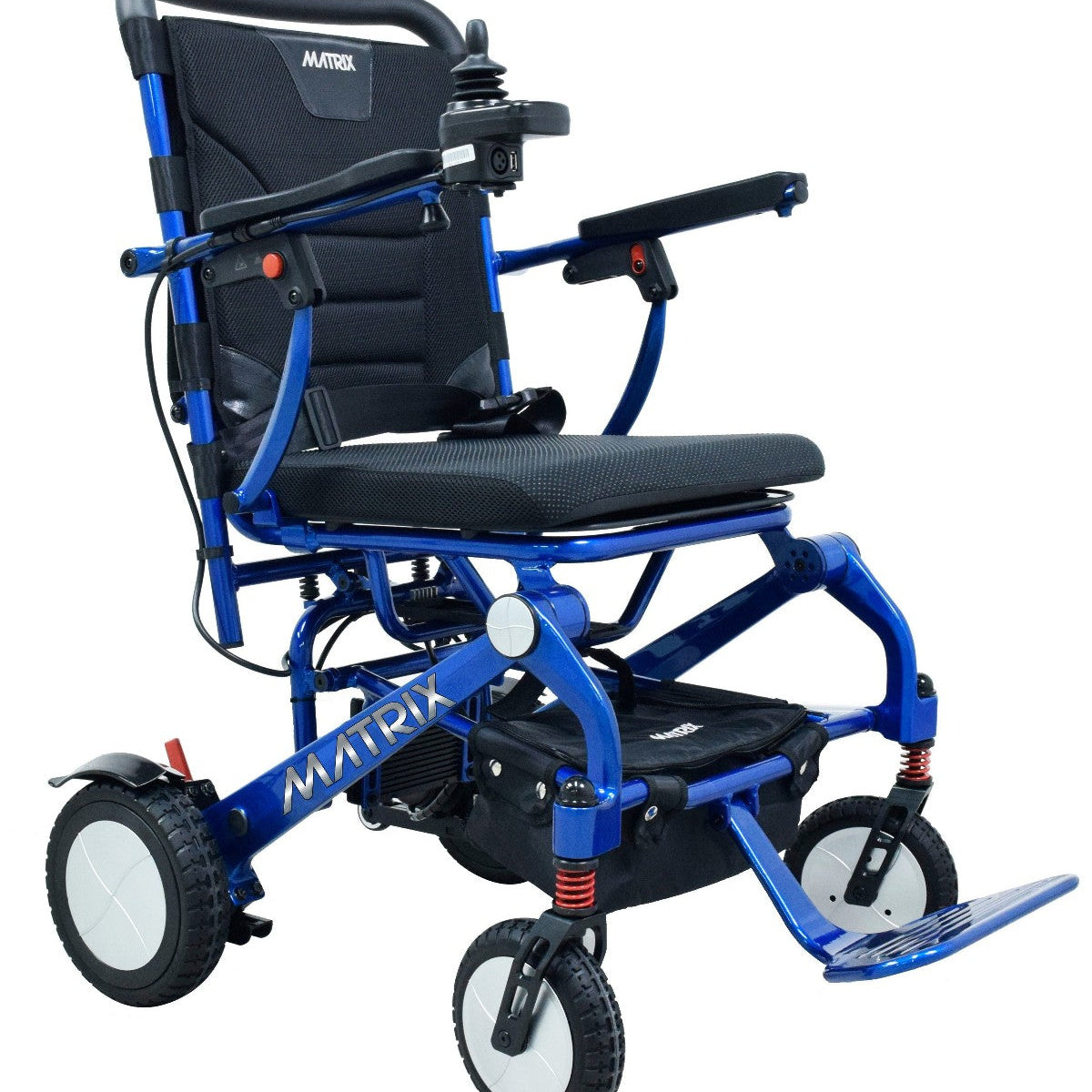 Matrix Ultra Lightweight Folding Carbon Fiber Electric Wheelchair ...