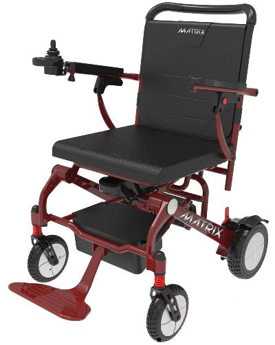Matrix Ultra Lightweight Folding Carbon Fiber Electric Wheelchair